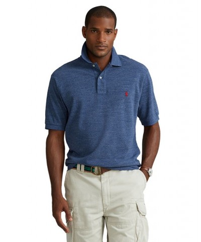 Men's Big & Tall Classic-Fit Cotton Mesh Polo Classic Royal Heather $55.20 Polo Shirts