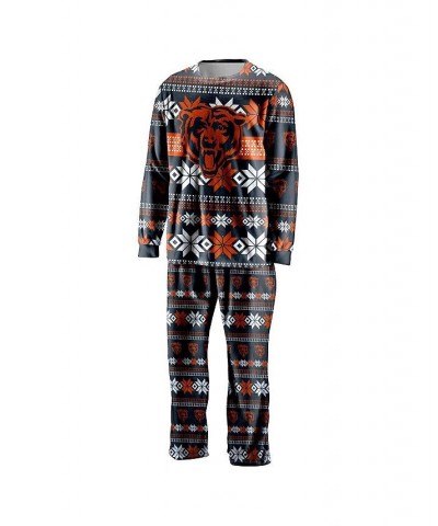 Men's Navy Chicago Bears Ugly Pajama Set $26.00 Pajama