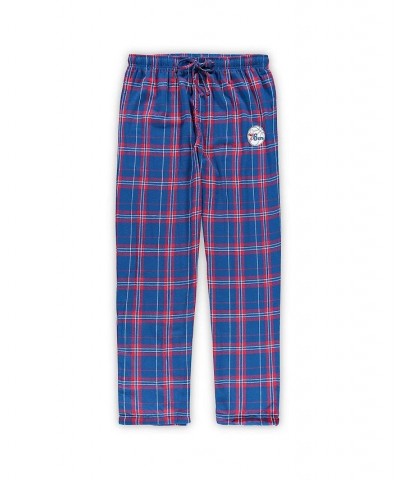 Men's Royal Philadelphia 76ers Big and Tall Ethos T-shirt and Pants Sleep Set $32.99 Pajama