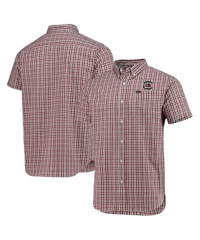 Men's Garnet South Carolina Gamecocks Rapid Rivers Logo Button-Down Shirt $27.95 Shirts