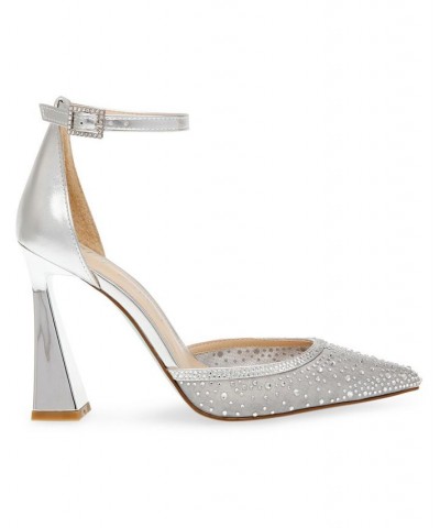 Women's Viola Evening Pump Gray $59.34 Shoes