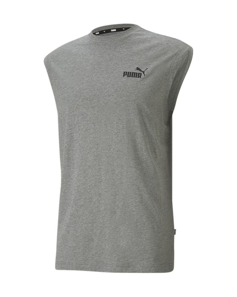 Men's Ess Sleeveless T-Shirt Gray $14.95 T-Shirts