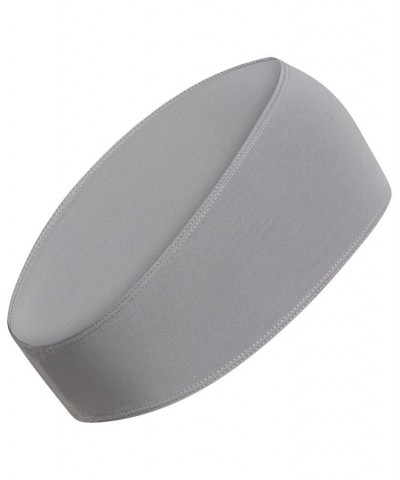 Men's Alphaskin Wide Logo-Print Headband Grey/white $11.52 Accessories