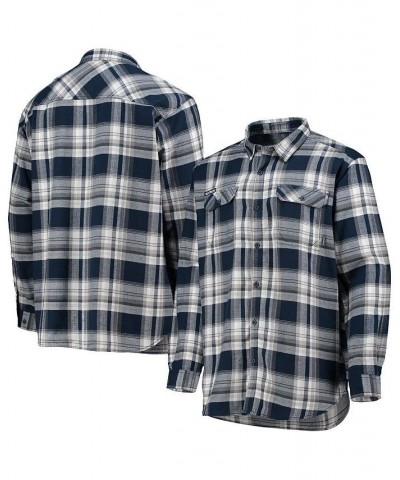 Men's Navy, White Dallas Cowboys Flare Gun Omni-Wick Button-Up Long Sleeve Shirt $34.50 Shirts