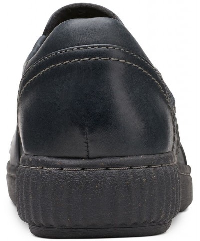 Women's Caroline Pearl Slip-On Flats Black $48.00 Shoes