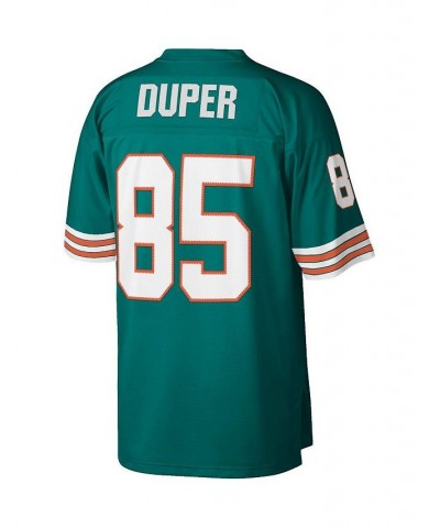 Men's Mark Duper Aqua Miami Dolphins 1984 Legacy Replica Jersey $73.10 Jersey