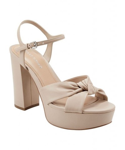 Women's Deren Platform High Heel Sandals PD02 $52.32 Shoes