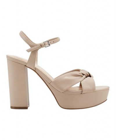 Women's Deren Platform High Heel Sandals PD02 $52.32 Shoes