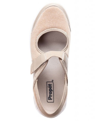 Women's Onalee Comfort Shoes Tan/Beige $35.98 Shoes