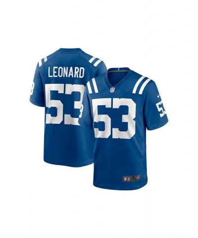 Indianapolis Colts Darius Leonard Men's Game Jersey $63.00 Jersey