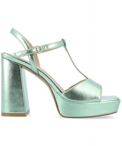 Women's Parson Platform Sandal Green $44.00 Shoes