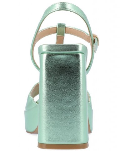 Women's Parson Platform Sandal Green $44.00 Shoes