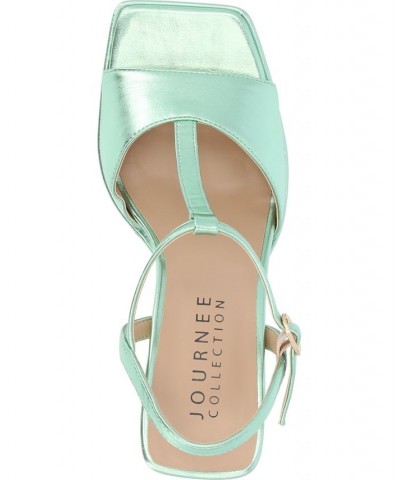 Women's Parson Platform Sandal Green $44.00 Shoes