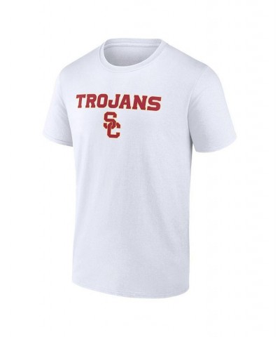 Men's Branded White USC Trojans Game Day 2-Hit T-shirt $17.60 T-Shirts