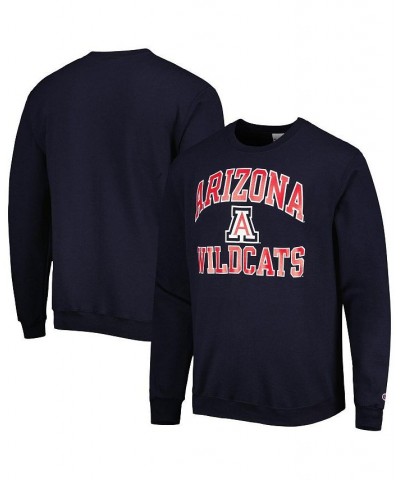 Men's Navy Arizona Wildcats High Motor Pullover Sweatshirt $28.60 Sweatshirt