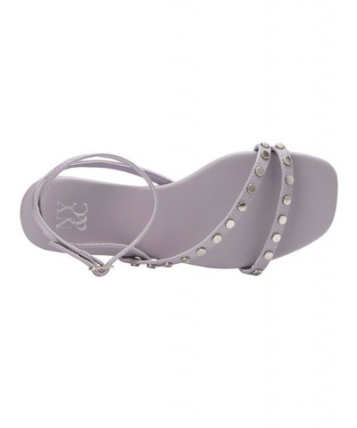 Women's Farra Flat Sandal Purple $29.38 Shoes