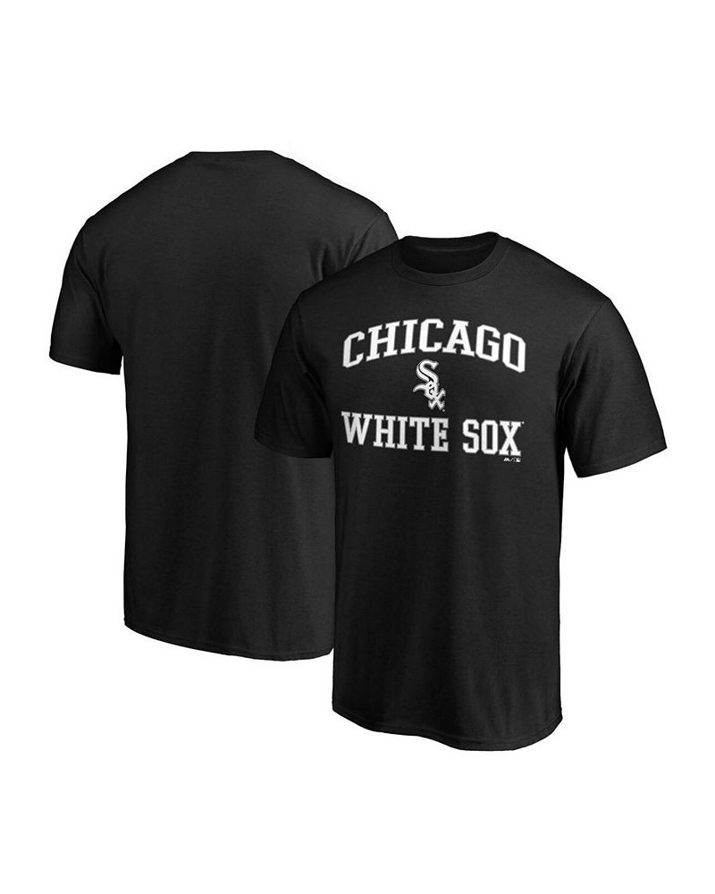 Men's Black Chicago White Sox Heart Soul T-shirt $18.40 T-Shirts