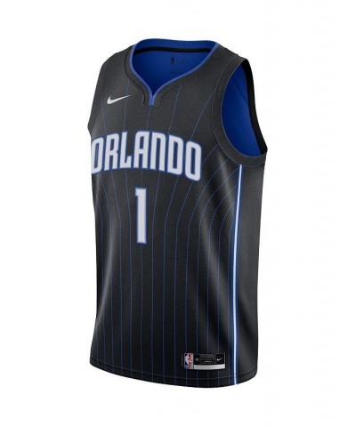 Men's Jonathan Isaac Black Orlando Magic 2020/21 Swingman Jersey - Icon Edition $50.59 Jersey