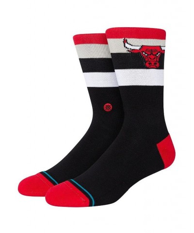 Men's Chicago Bulls Stripe Crew Socks $11.65 Socks