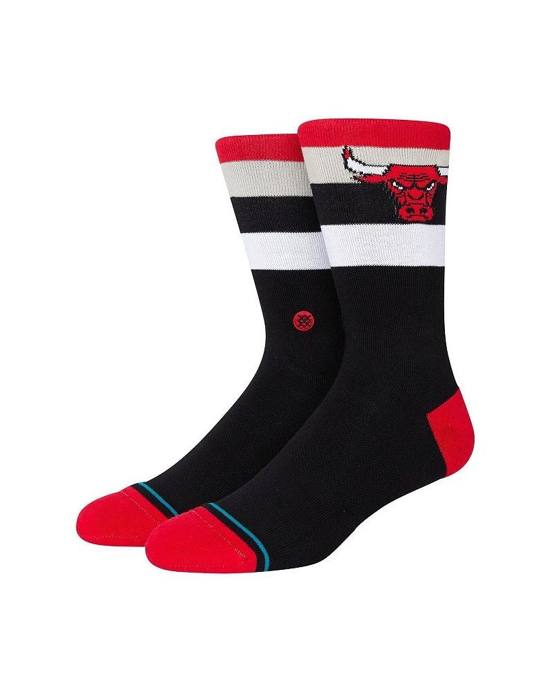 Men's Chicago Bulls Stripe Crew Socks $11.65 Socks