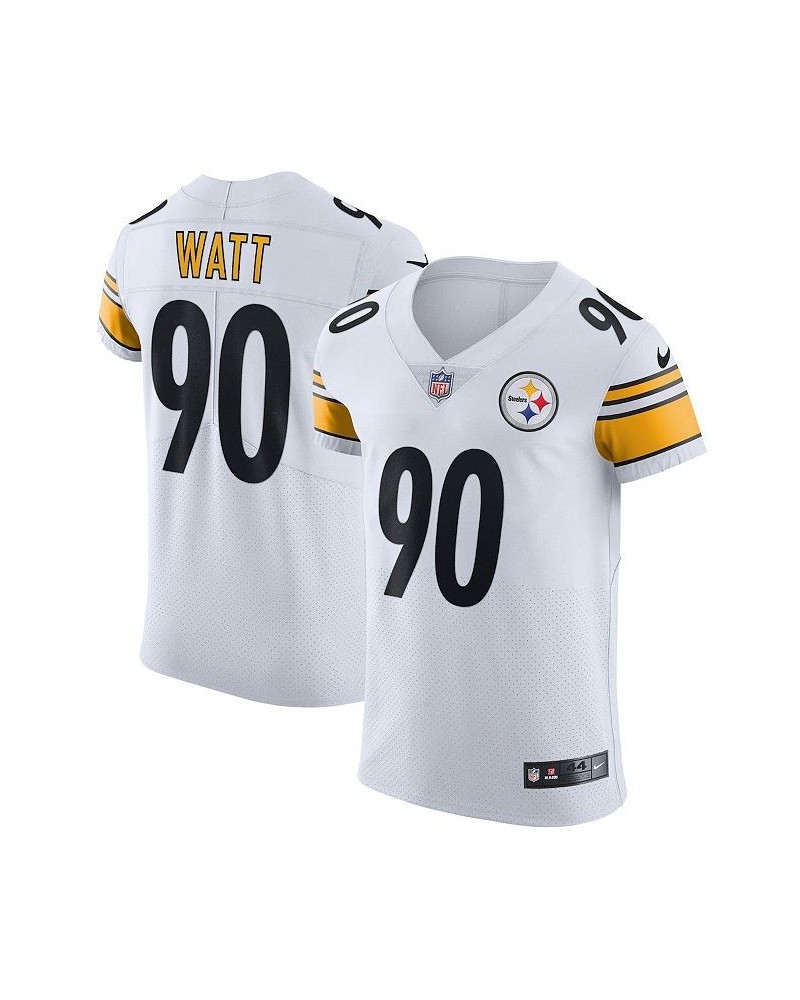 Men's T.J. Watt White Pittsburgh Steelers Vapor Elite Player Jersey $110.40 Jersey