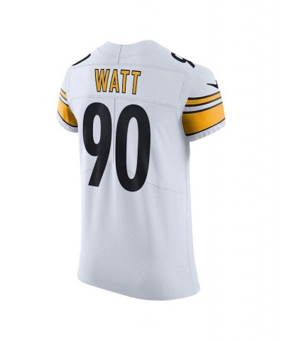 Men's T.J. Watt White Pittsburgh Steelers Vapor Elite Player Jersey $110.40 Jersey