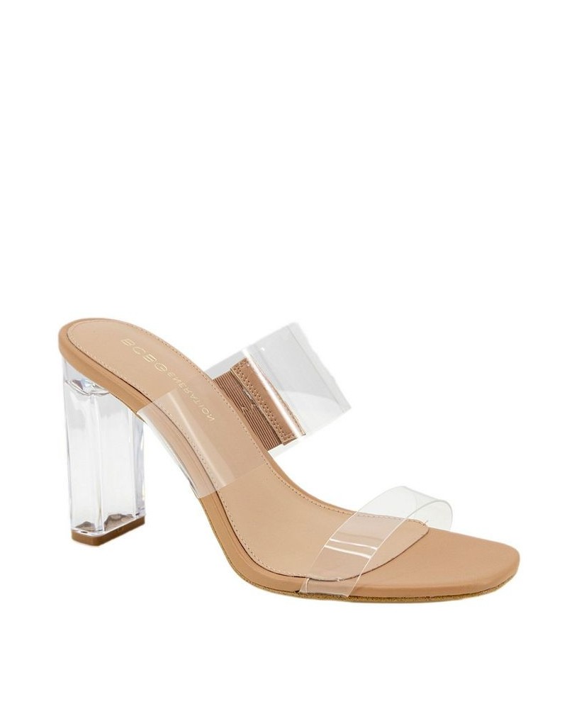 Women's Georgie Sandal Tan/Beige $54.50 Shoes