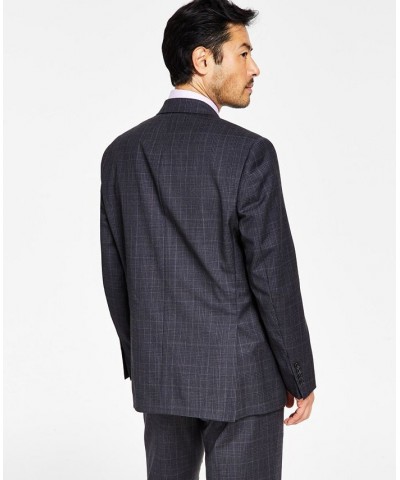 Men's Ultraflex Classic-Fit Wool Suit Jacket Black $68.40 Suits