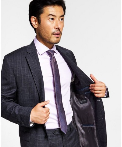 Men's Ultraflex Classic-Fit Wool Suit Jacket Black $68.40 Suits