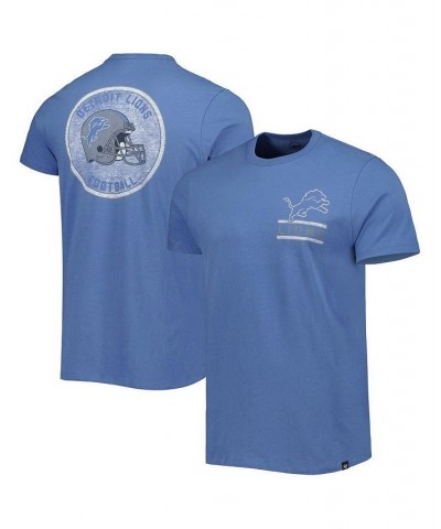 Men's Blue Detroit Lions Open Field Franklin T-shirt $23.50 T-Shirts