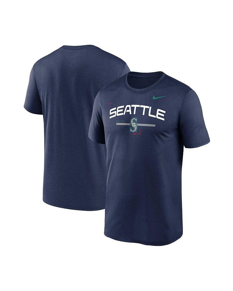 Men's Navy Seattle Mariners Big and Tall Local Legend T-shirt $25.00 T-Shirts