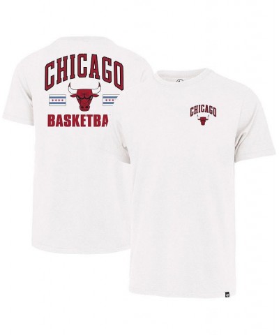 Men's White Chicago Bulls 2022/23 City Edition Backer Franklin T-shirt $28.99 T-Shirts