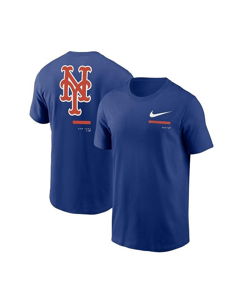 Men's Royal New York Mets Over the Shoulder T-shirt $27.99 T-Shirts