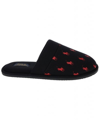 Men's Kollin Jersey Scuff Slipper Black $26.40 Shoes