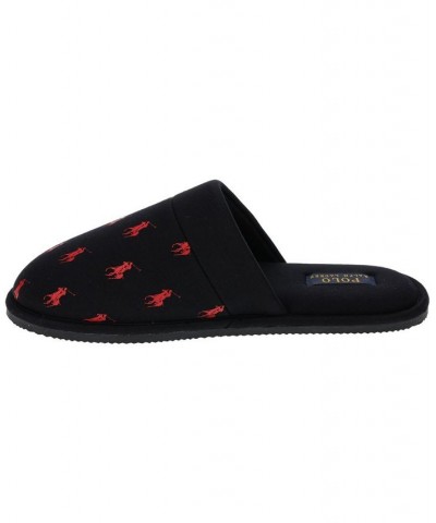 Men's Kollin Jersey Scuff Slipper Black $26.40 Shoes