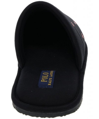 Men's Kollin Jersey Scuff Slipper Black $26.40 Shoes