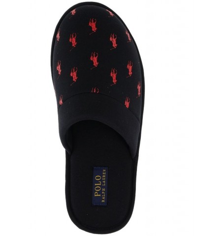 Men's Kollin Jersey Scuff Slipper Black $26.40 Shoes