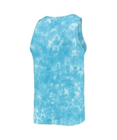 Men's '47 Blue New York Yankees Big Leaguer Tubular Tie-Dye Tank Top $21.00 T-Shirts