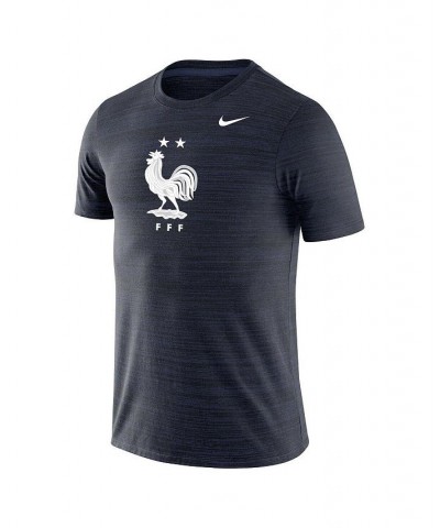 Men's Navy France National Team Primary Logo Velocity Legend T-shirt $28.49 T-Shirts