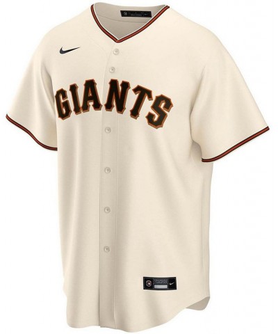 Men's Brandon Crawford Cream San Francisco Giants Home Replica Player Name Jersey $68.15 Jersey