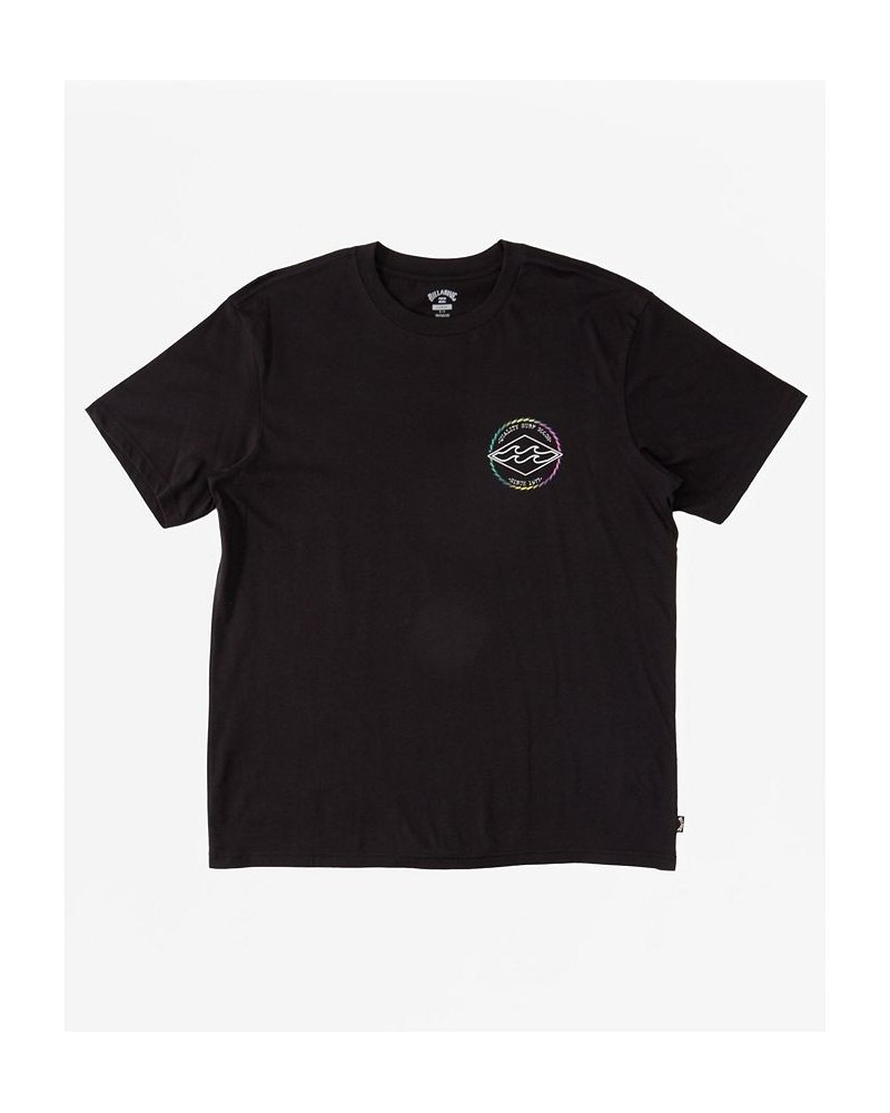 Men's Rotor Diamond Short Sleeves T-shirt Black $12.47 T-Shirts