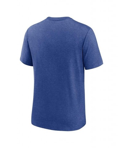 Men's Heather Royal Chicago Cubs Home Spin Tri-Blend T-shirt $29.99 T-Shirts