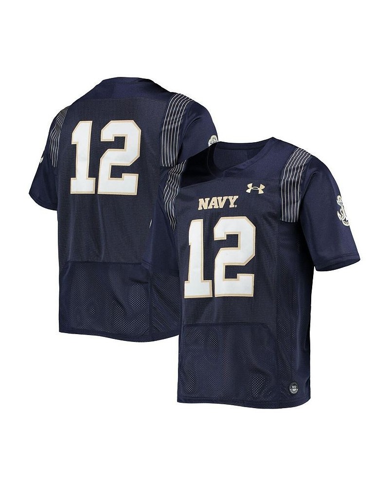 Men's 12 Navy Navy Midshipmen Team Premier Football Jersey $59.80 Jersey