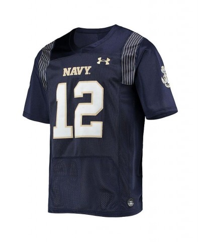 Men's 12 Navy Navy Midshipmen Team Premier Football Jersey $59.80 Jersey