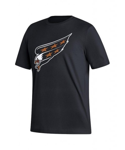 Men's TJ Oshie Black Washington Capitals Reverse Retro 2.0 Name and Number T-shirt $19.94 T-Shirts