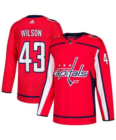 Men's Tom Wilson Red Washington Capitals Home Authentic Player Jersey $96.35 Jersey