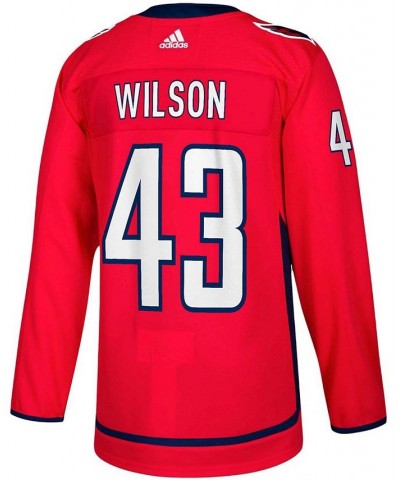 Men's Tom Wilson Red Washington Capitals Home Authentic Player Jersey $96.35 Jersey