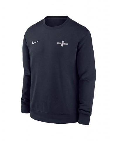 Men's Navy England National Team Club Fleece Pullover Sweatshirt $33.12 Sweatshirt