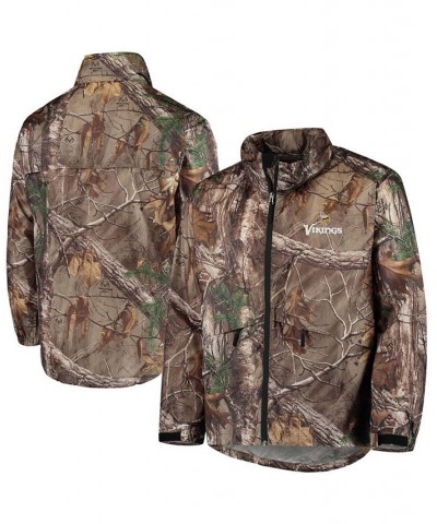 Men's Realtree Camo Minnesota Vikings Sportsman Waterproof Packable Full-Zip Jacket $41.40 Jackets