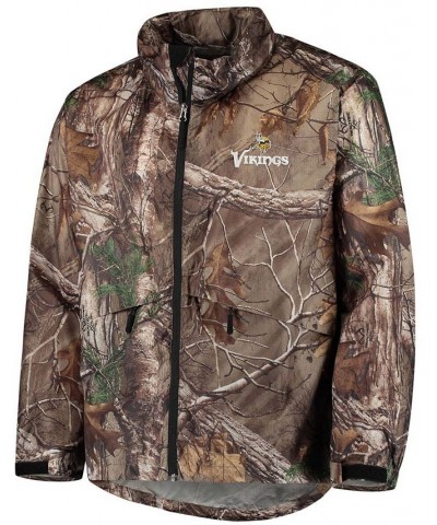 Men's Realtree Camo Minnesota Vikings Sportsman Waterproof Packable Full-Zip Jacket $41.40 Jackets